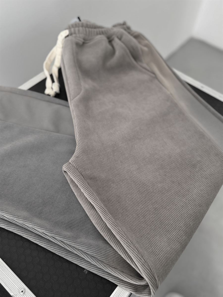 Patchwork Corduroy Pants