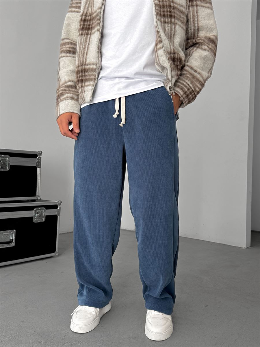 Patchwork Corduroy Pants