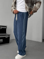Patchwork Corduroy Pants