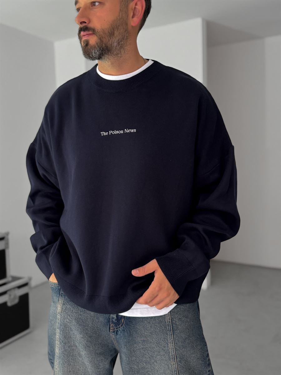 Poison Knitted Sweatshirt