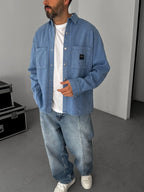 Double Pocket Washed Shirt