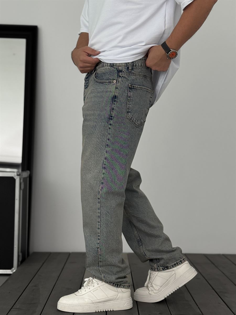 Effected Baggy Jean