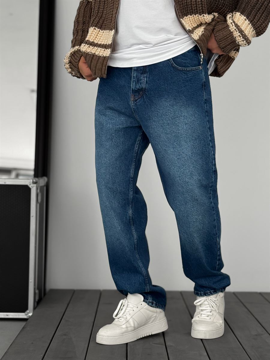Stonewashed Baggy Jean