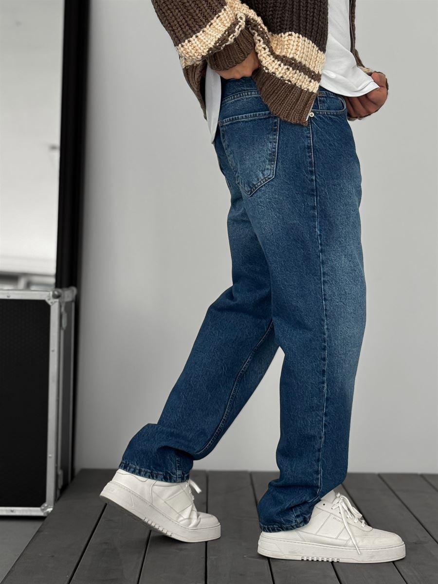 Stonewashed Baggy Jean