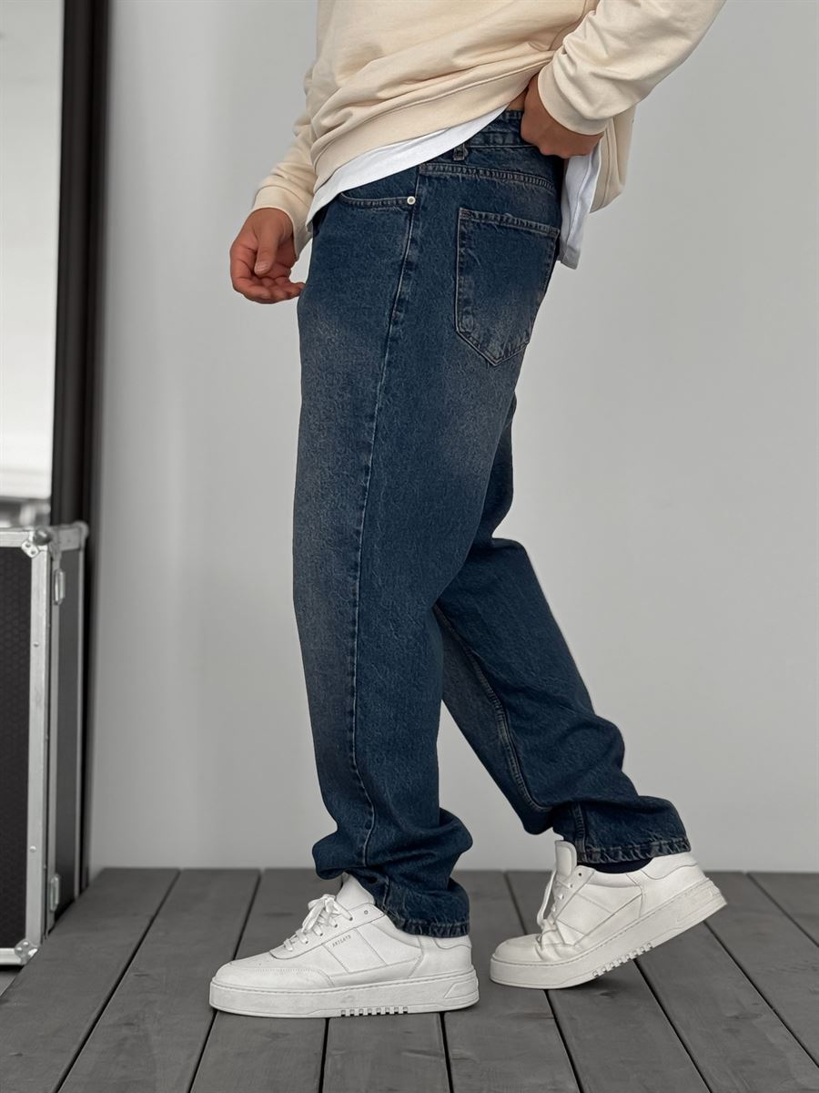 Stonewashed Baggy Jean