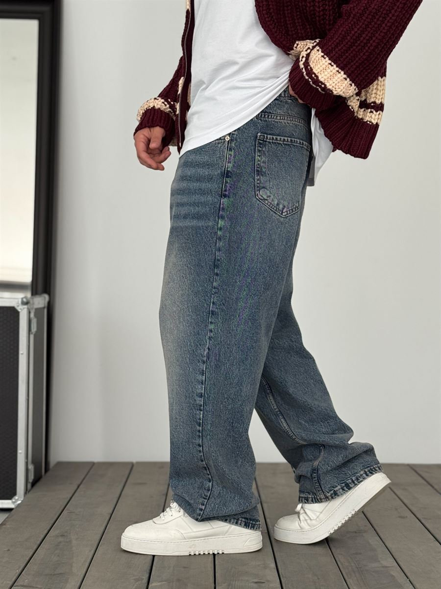 Washed Baggy Jean