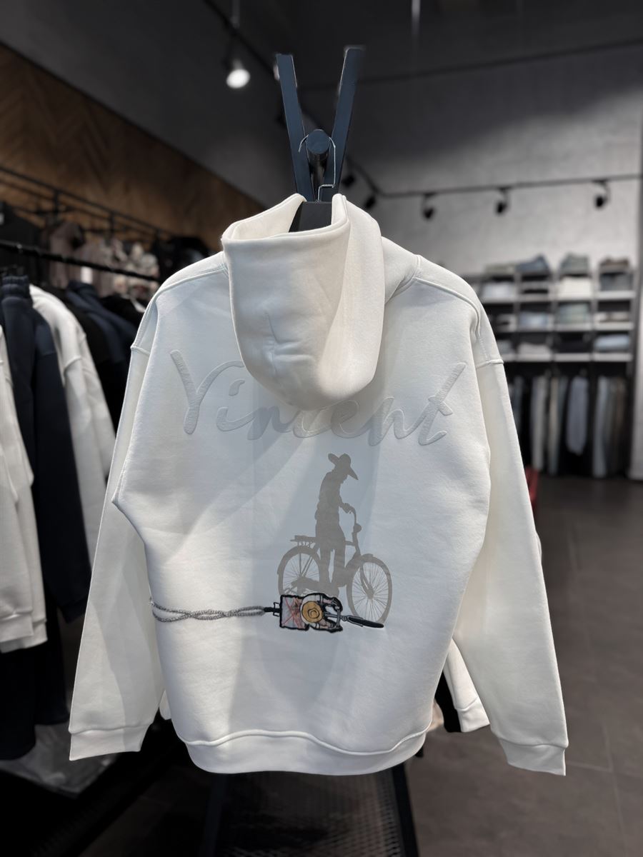 Bicycle Embroidered Sweatshirt