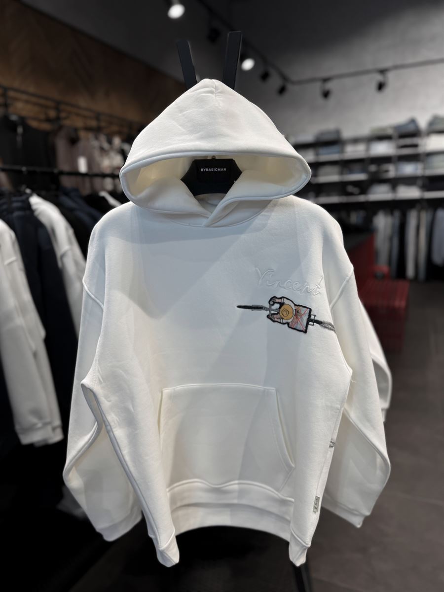 Bicycle Embroidered Sweatshirt