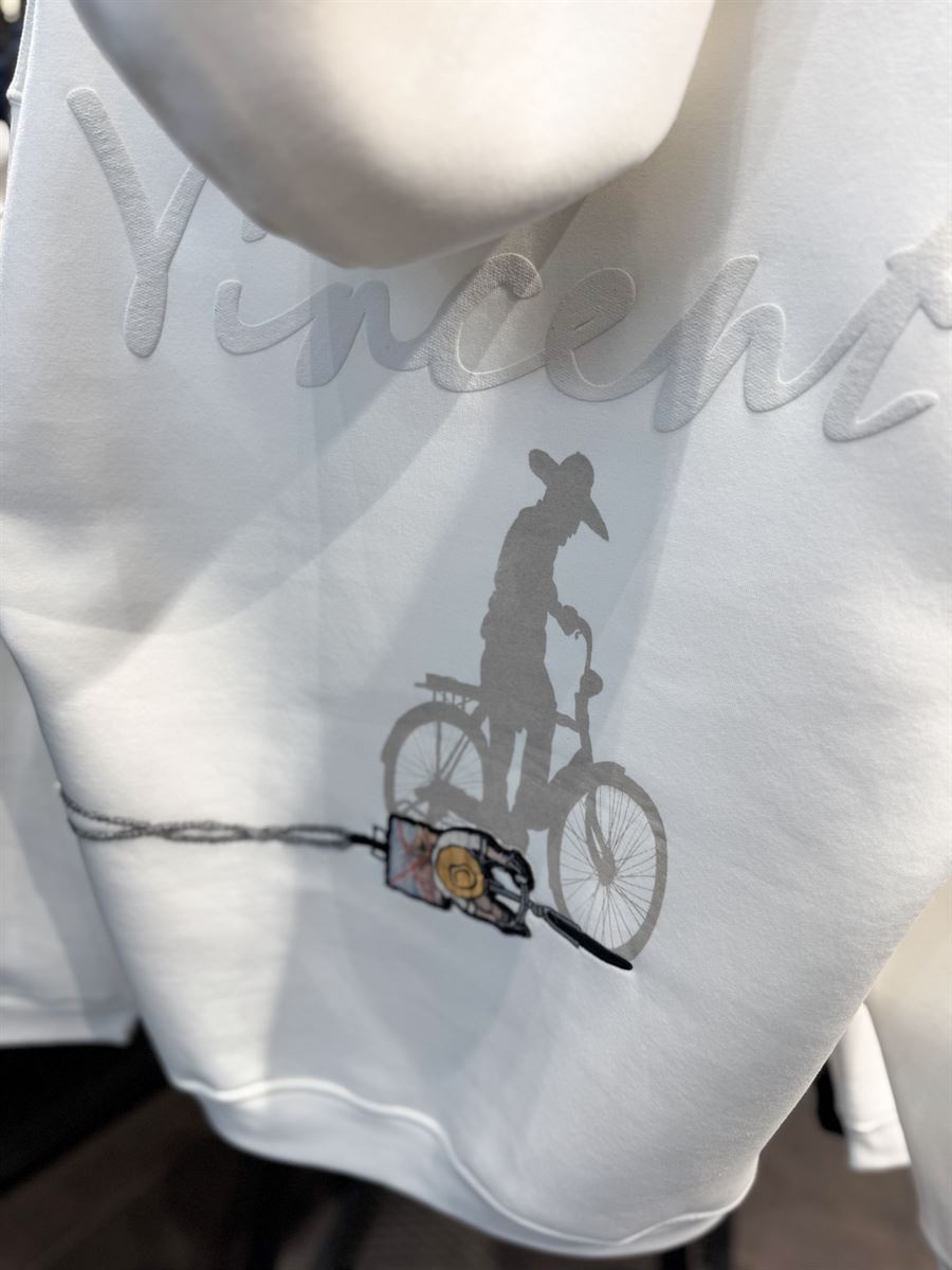Bicycle Embroidered Sweatshirt