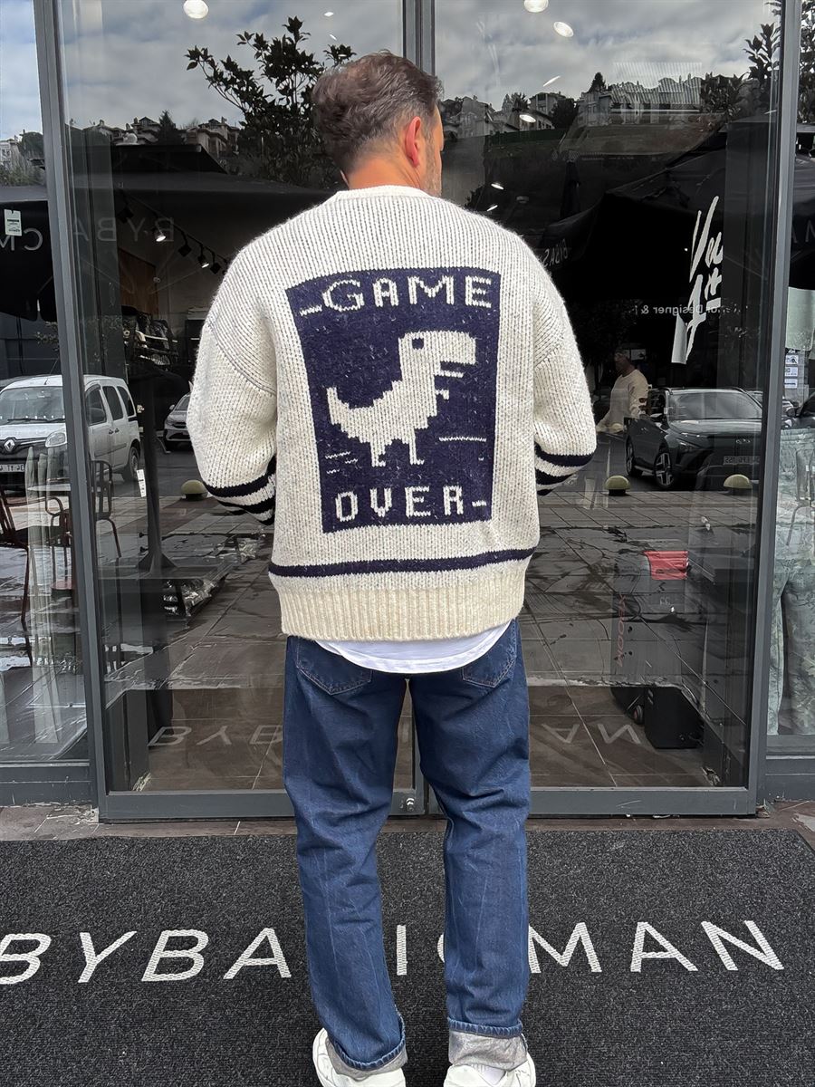 Game Over Knitwear Sweatshirt