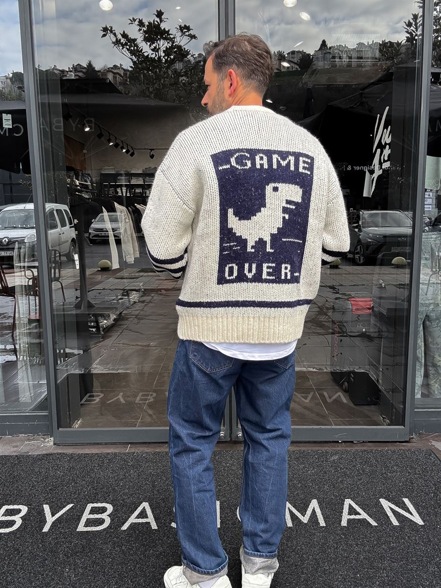 Game Over Knitwear Sweatshirt