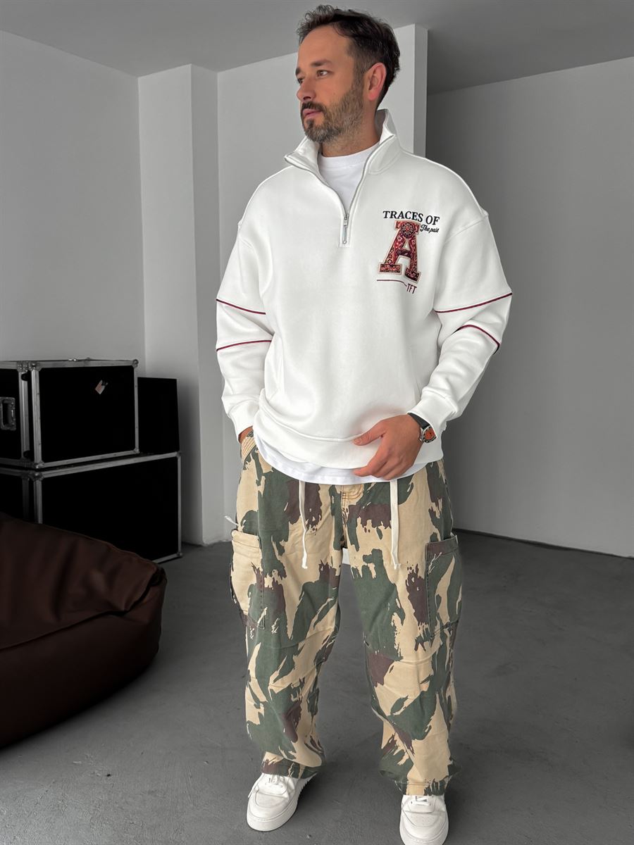 A-Embroidered Sweatshirt