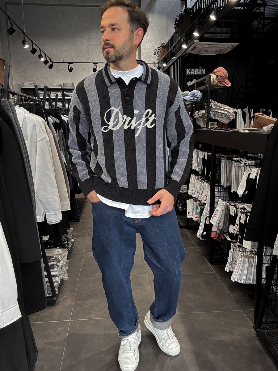 Drift Polo Neck Sweatshirt