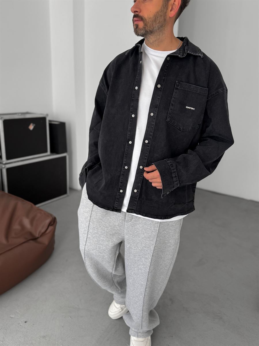 Jean Shirt with Pockets