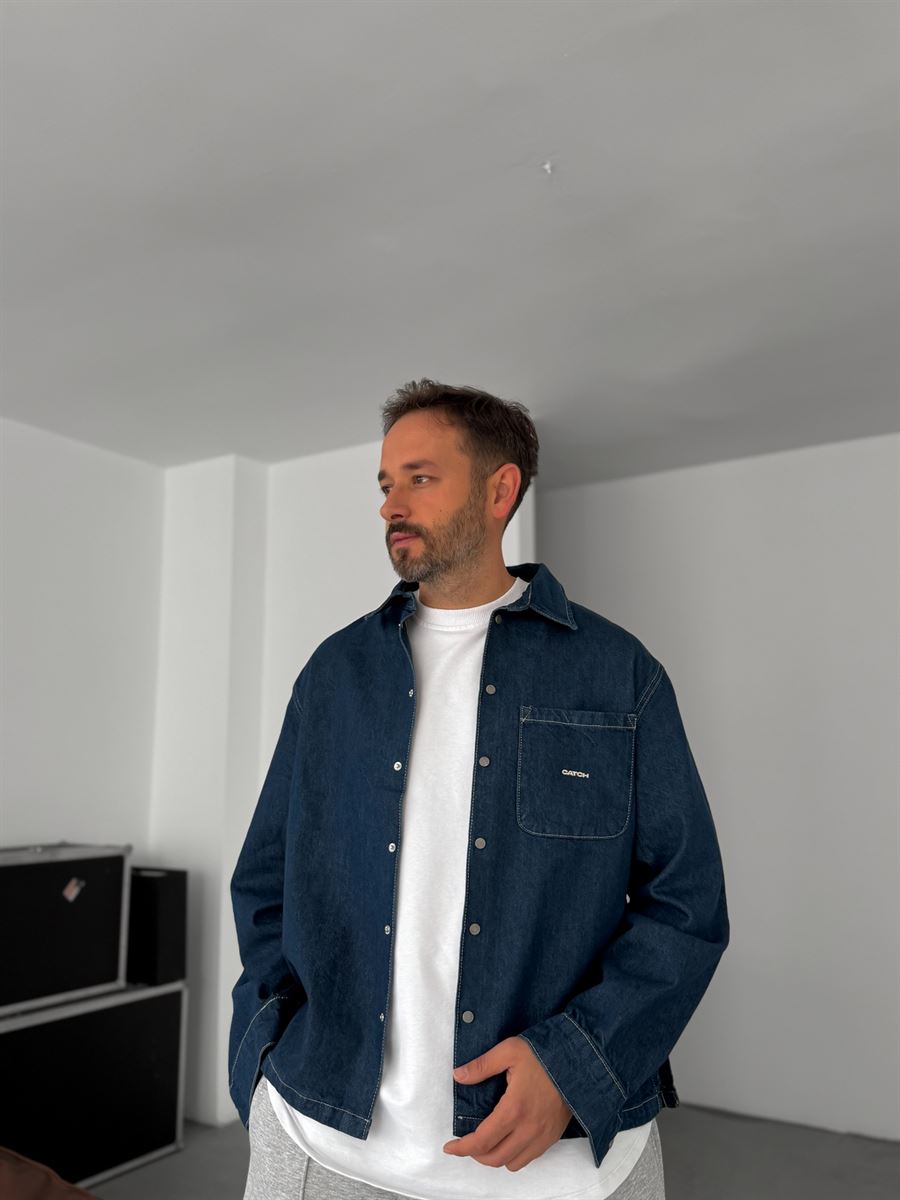 Jean Shirt with Pockets