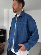 Jean Shirt with Logo Pocket
