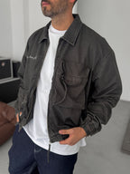 Large Pocket Zipped Jacket