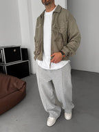 Large Pocket Zipped Jacket