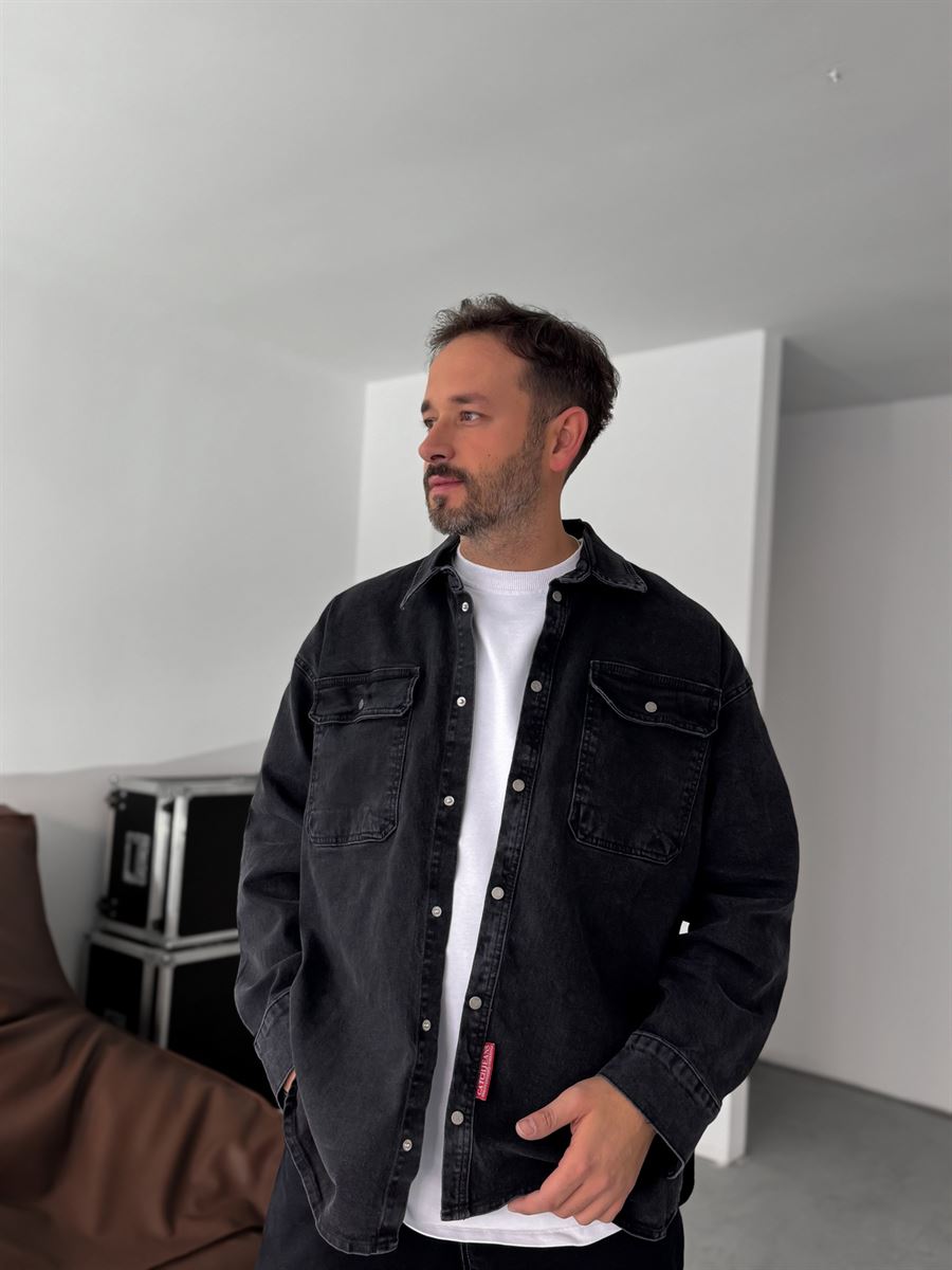 Double Pocket Denim Shirt