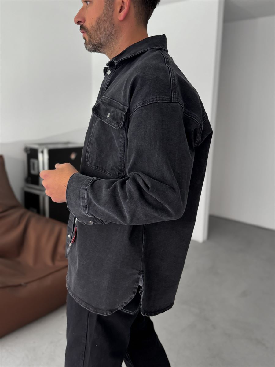 Double Pocket Denim Shirt