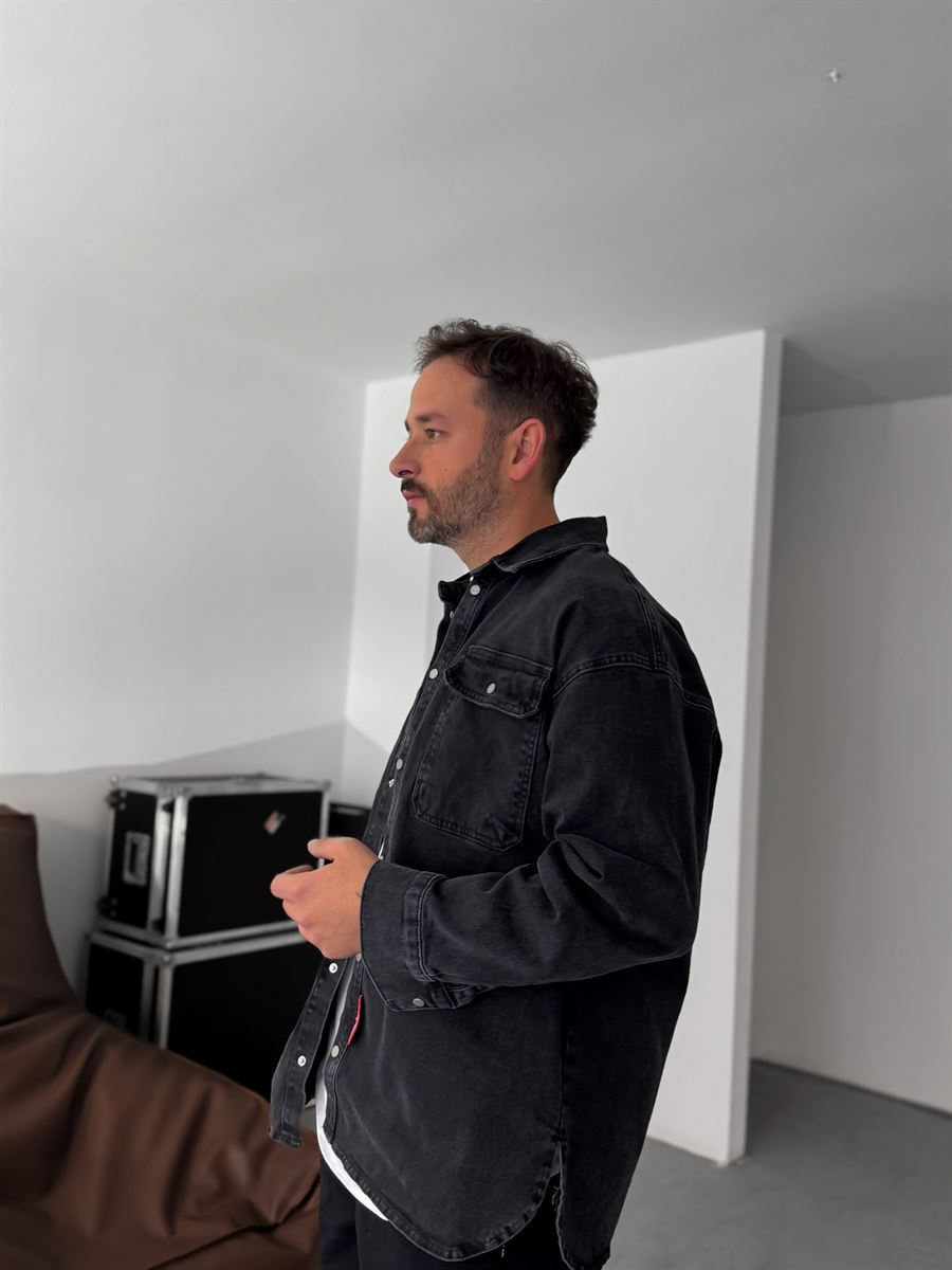 Double Pocket Denim Shirt