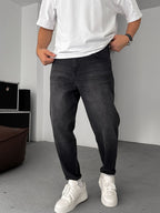 Washed Boyfriend Jean