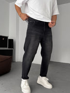 Washed Boyfriend Jean