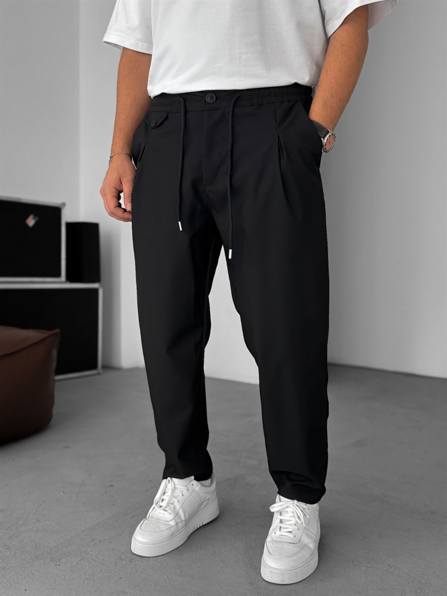 Heavy Parachute Boyfriend Pants