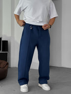 Stitched Fleece-Lined Sweatpants