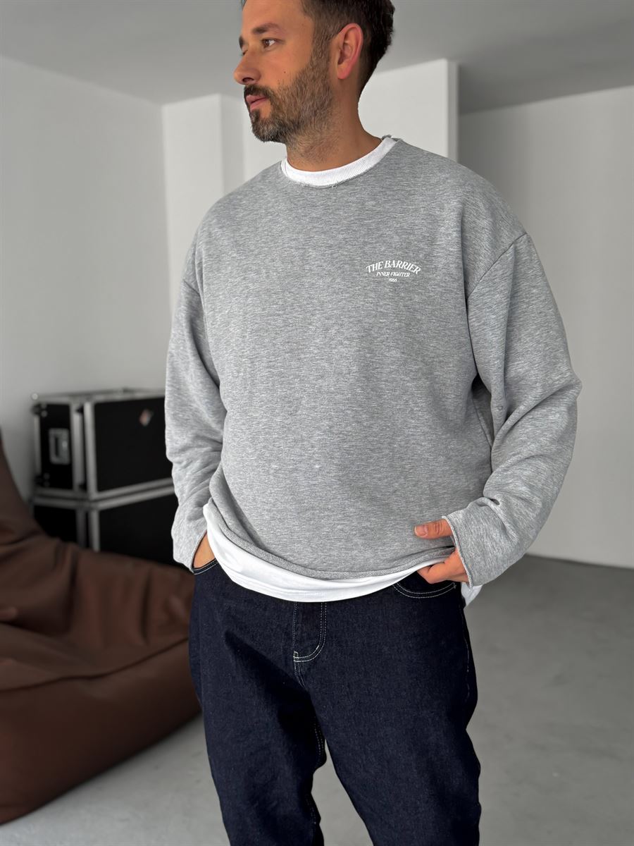 Non-Fleece Washed Sweatshirt