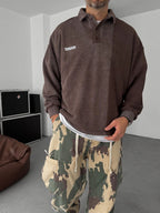 Reverse Stitch Washed Sweatshirt