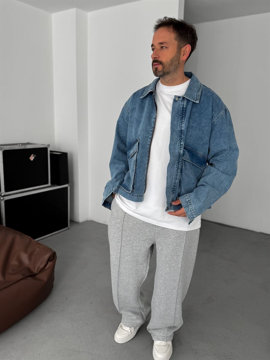 Slanted Pocket Jacket