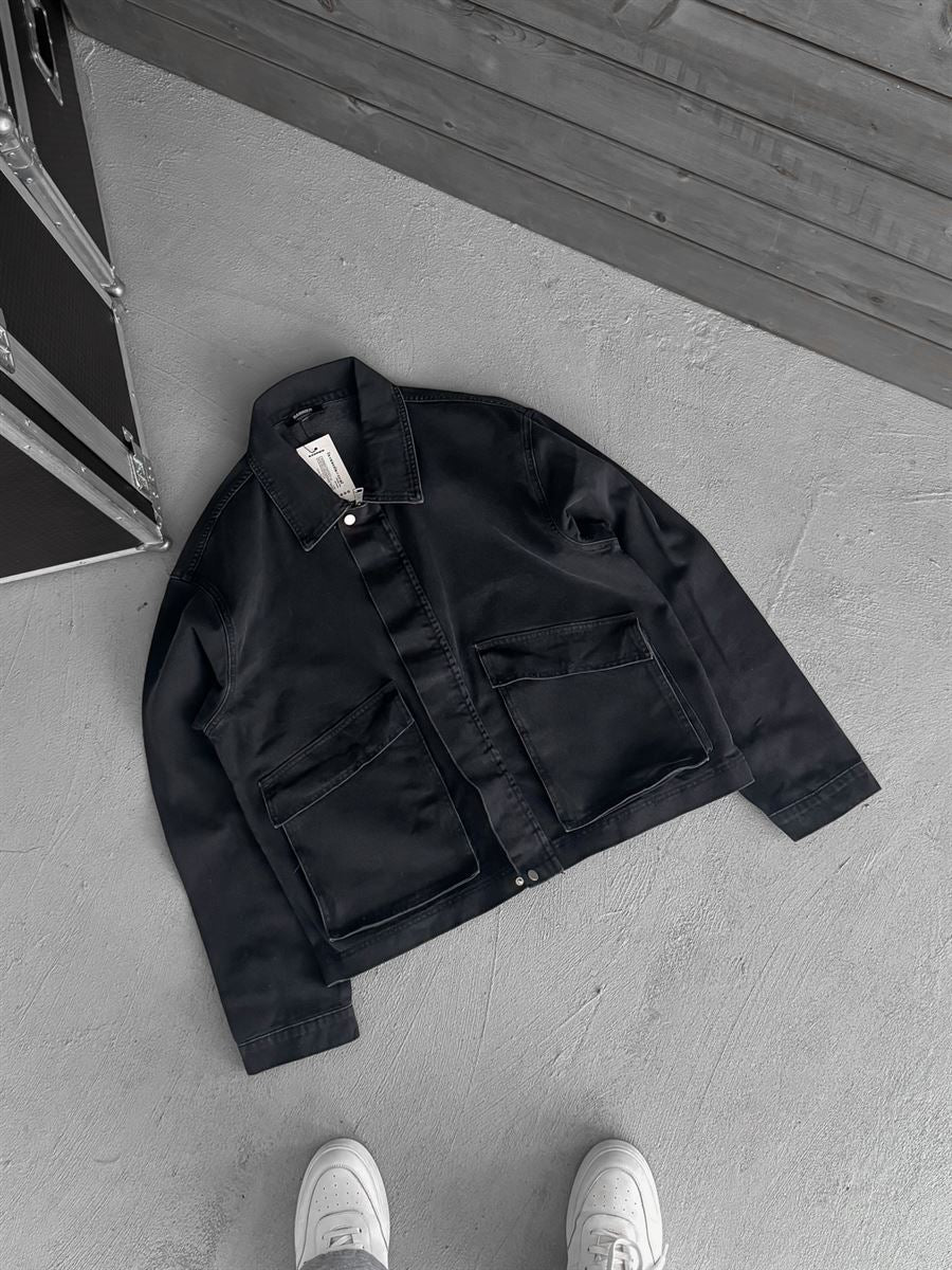 Slanted Pocket Jacket