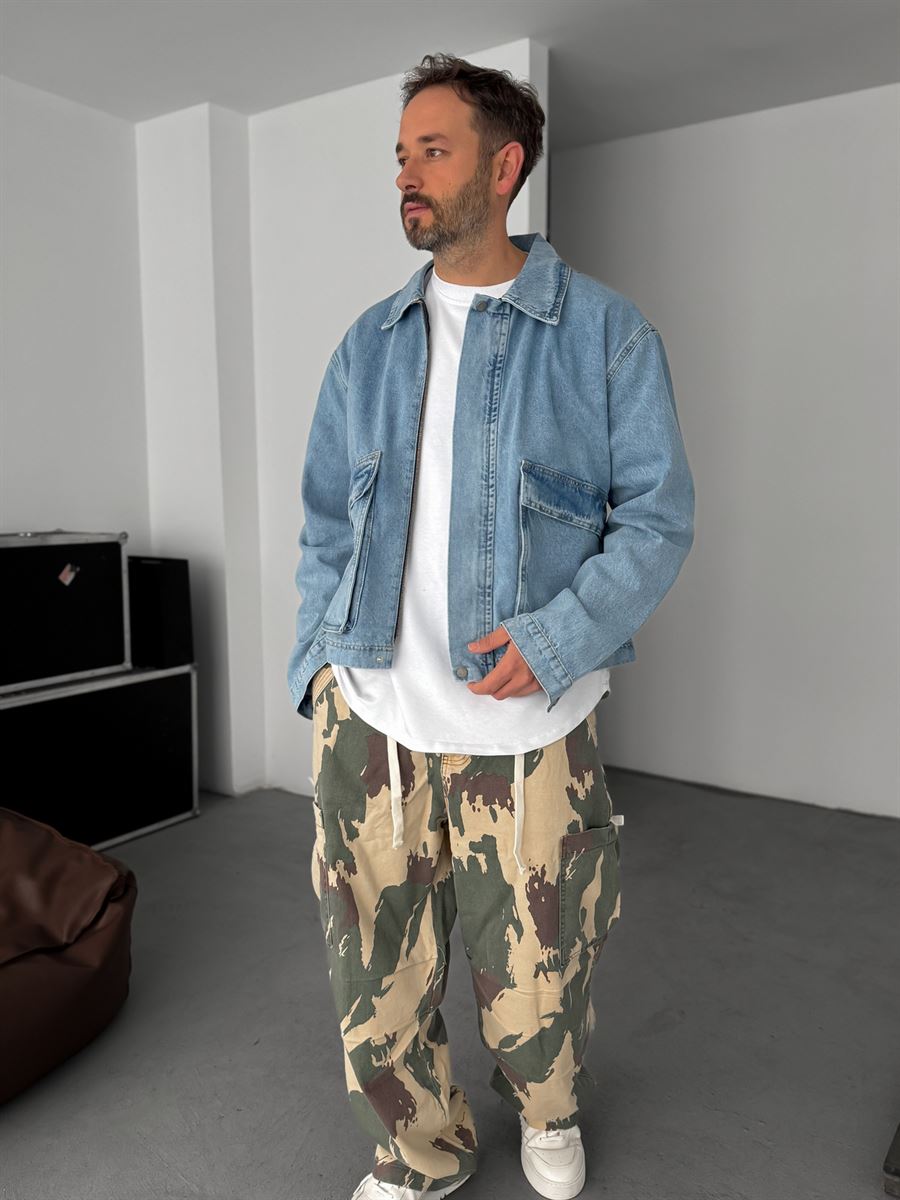 Slanted Pocket Jacket