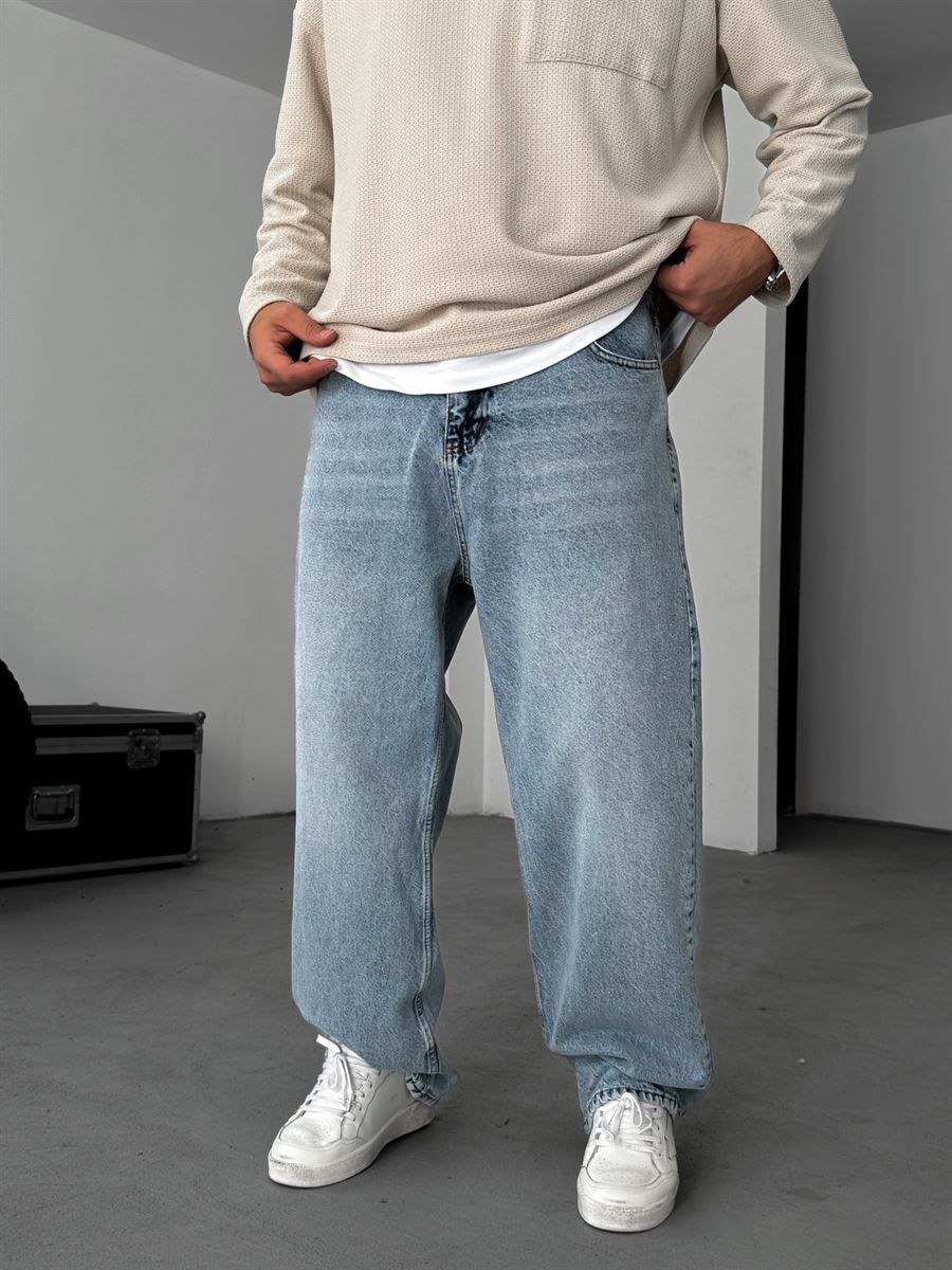 Washed Baggy Jean