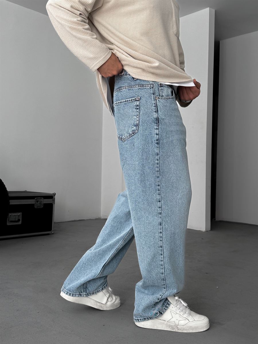 Washed Baggy Jean