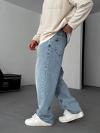 Washed Baggy Jean