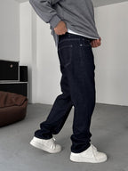 Basic Baggy Jean with Stitching