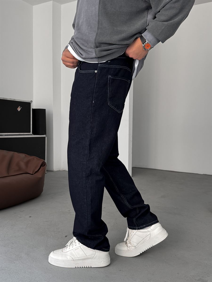 Basic Baggy Jean with Stitching