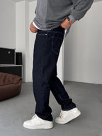Basic Baggy Jean with Stitching
