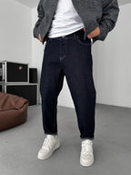 Basic Boyfriend Jean with Stitching