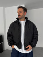 Piping Detailed Bomber Jacket