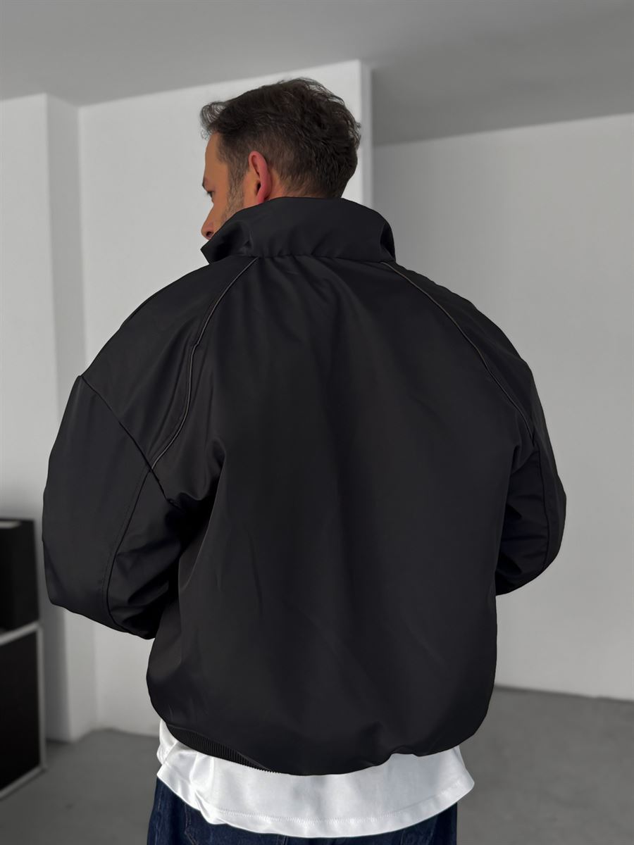 Piping Detailed Bomber Jacket