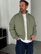 Piping Detailed Bomber Jacket