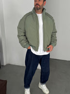 Piping Detailed Bomber Jacket