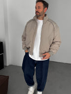 Piping Detailed Bomber Jacket