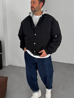 Hooded Bomber Jacket