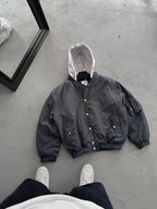 Hooded Bomber Jacket