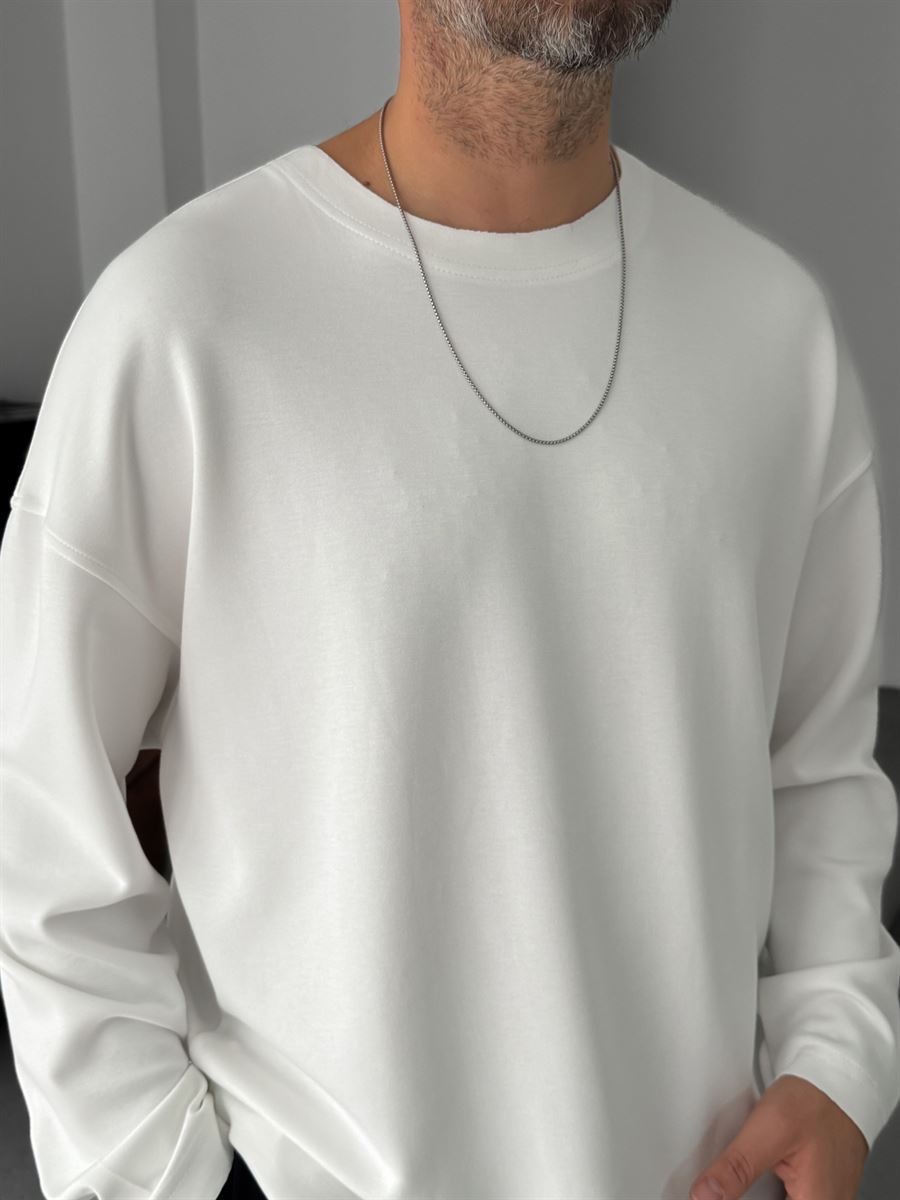 Modal Fabric Lycra Oversize Sweatshirt