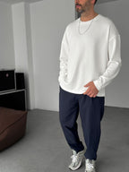 Modal Fabric Lycra Oversize Sweatshirt